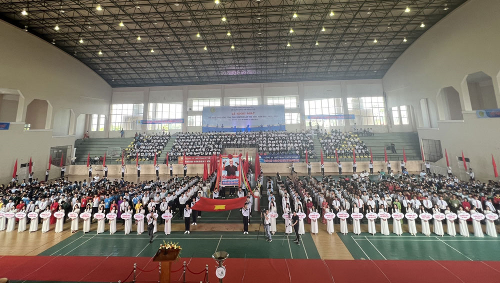 Hơn 3.000 vận động viên tham gia Hội khỏe Phù Đổng tỉnh Thái Nguyên